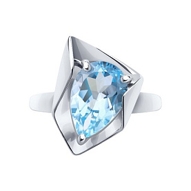 Кольцо SOKOLOV - Серебро 925, Топаз (арт. 92011970)
