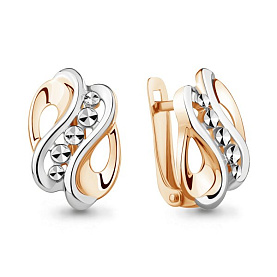 Серьги Аквамарин - Серебро 925 (арт. 34075.6)