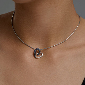 Подвеска SOKOLOV - Серебро 925, Фианит (арт. 94033386)