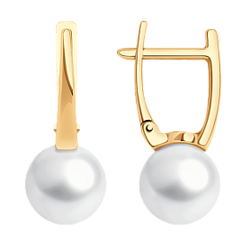Серьги SOKOLOV - Золото 375, Жемчуг культивированный (арт. 37792342)