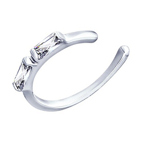 Серьга SOKOLOV - Серебро 925, Фианит (арт. 94170061)