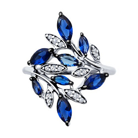 Кольцо SOKOLOV - Серебро 925, Фианит (арт. 94014096)