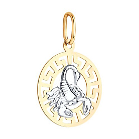 Подвеска SOKOLOV - Золото 375 (арт. 031301-4)