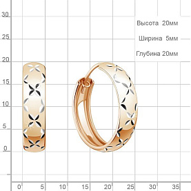 Серьги Аквамарин - Серебро 925 (арт. 31374.6)