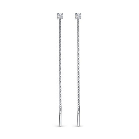 Серьги Platinum Lab. - Платина 950 (арт. пс-271-01)