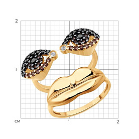 Кольцо SOKOLOV - Серебро 925, Фианит (арт. 93011181)