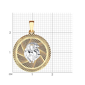 Подвеска SOKOLOV - Золото 375 (арт. 032334-4)