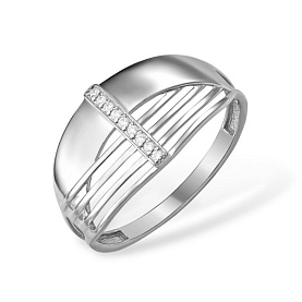 Кольцо EFREMOV - Серебро 925, Фианит (арт. 10100110006-501)