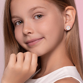 Серьги SOKOLOV - Серебро 925, Эмаль (арт. 94025944)