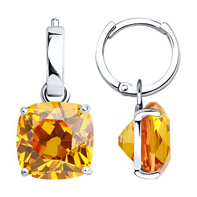 Серьги SOKOLOV - Серебро 925, Фианит (арт. 94026862)