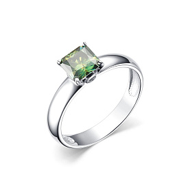 Кольцо Дар - Серебро 925, Синтетический муассанит (арт. К-3689рс16139)
