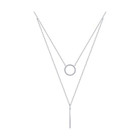 Колье SOKOLOV - Серебро 925, Фианит (арт. 94070675)