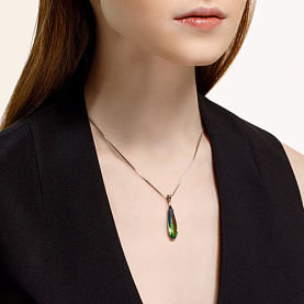 Подвеска SOKOLOV - Серебро 925, Синтетический ситалл (арт. 92030657)