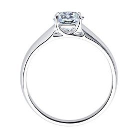 Кольцо SOKOLOV - Серебро 925, Фианит (арт. 94012017)