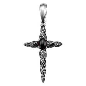 Подвеска Дар - Серебро 925, Гранат (арт. П-2588ок404)