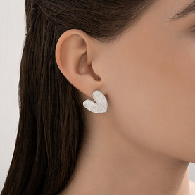 Серьги Diamant - Серебро 925, Эмаль (арт. 94-122-02341-1)