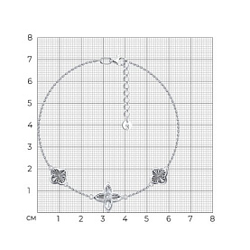 Браслет SOKOLOV - Серебро 925, Фианит (арт. 94051599)
