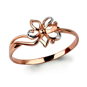 Кольцо Аквамарин - Золото 375 (арт. 54339.8)