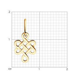 Подвеска Diamant - Золото 585 (арт. 51-130-01141-1)