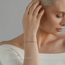 Браслет Красцветмет - Золото 585 (арт. НБ12-076#0.30)