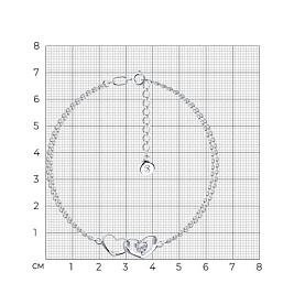 Браслет SOKOLOV - Серебро 925, Фианит (арт. 94050211)