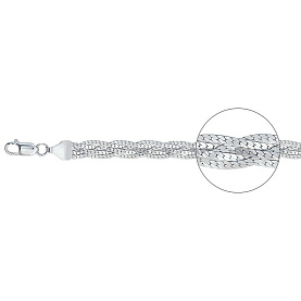 Браслет Красцветмет - Серебро 925 (арт. НБ22-008-3#0.40)