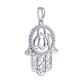 Подвеска SOKOLOV - Серебро 925, Фианит (арт. 94033021)