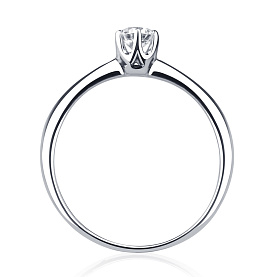 Кольцо Platinum Lab. - Платина 950, Бриллиант (арт. ПК-055-04)