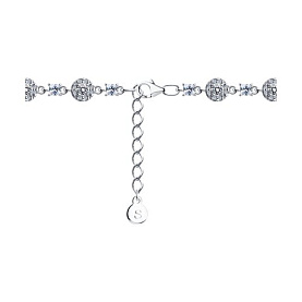 Браслет SOKOLOV - Серебро 925, Фианит (арт. 94051026)