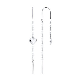 Серьги Diamant - Серебро 925 (арт. 94-123-01504-1)