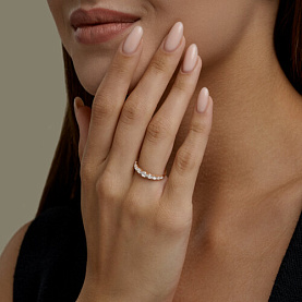 Кольцо Diamant - Золото 585, Фианит (арт. 51-110-01328-1)