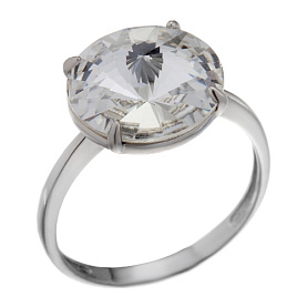 Кольцо Мастер Клио - Серебро 925, Swarovski (арт. 22К0594Д)
