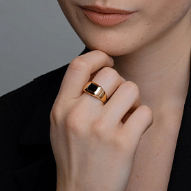 Кольцо SOKOLOV - Золото 585, Агат (арт. 717153)