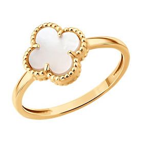 Кольцо SOKOLOV - Золото 585, Перламутр (арт. 717193)