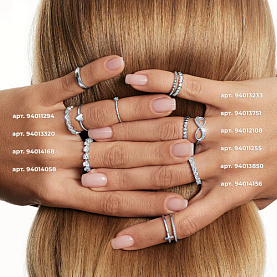 Кольцо SOKOLOV - Серебро 925, Фианит (арт. 94011294)