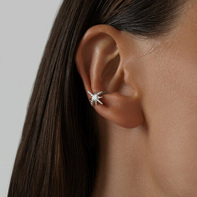 Серьга SOKOLOV - Серебро 925, Фианит (арт. 94170233)