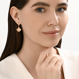 Серьги Diamant - Золото 585 (арт. 51-121-02970-1)