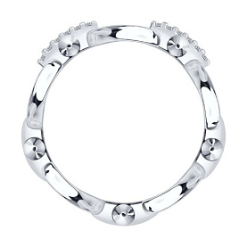 Кольцо SOKOLOV - Серебро 925, Фианит (арт. 94014646)