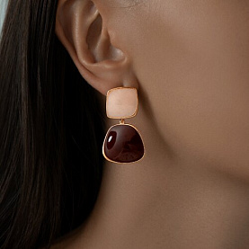 Серьги SOKOLOV - Серебро 925, Эмаль (арт. 93020967)