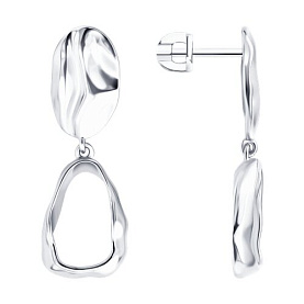 Серьги Diamant - Серебро 925 (арт. 94-122-00112-1)
