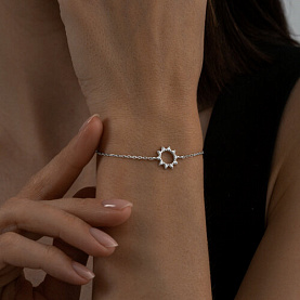 Браслет SOKOLOV - Серебро 925, Фианит (арт. 94050999)