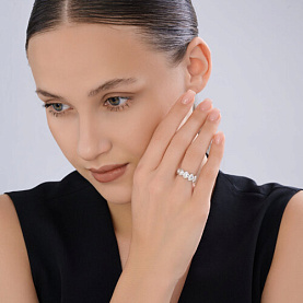 Кольцо Diamant - Серебро 925 (арт. 94-110-00008-1)