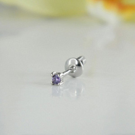 Серьги Галатея - Серебро 925, Фианит (арт. 3004.4)