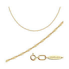 Цепочка SOKOLOV - Серебро 925 (арт. 988090302)