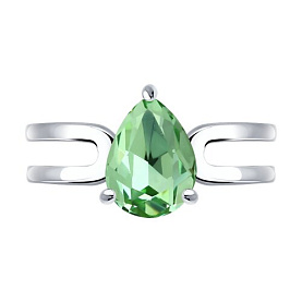 Кольцо Diamant - Серебро 925, Кристалл (арт. 94-110-00244-3)