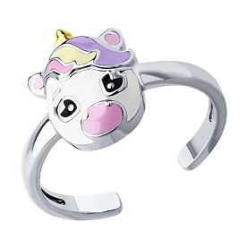 Кольцо SOKOLOV - Серебро 925, Эмаль (арт. 94014260)