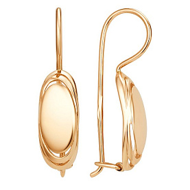 Серьги ЮФ Династия - Золото 375 (арт. 011502-5000)