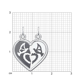 Подвеска SOKOLOV - Серебро 925 (арт. 94100030)