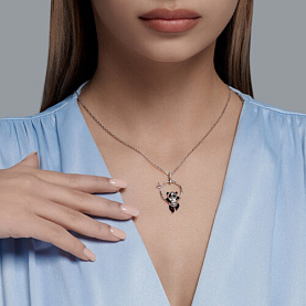 Подвеска SOKOLOV - Серебро 925, Эмаль (арт. 94032323)