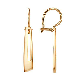 Серьги ЮФ Династия - Золото 375 (арт. 014392-5000)